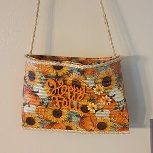 Floral Sunflower Hand Crafted Smash Can Wall Decor